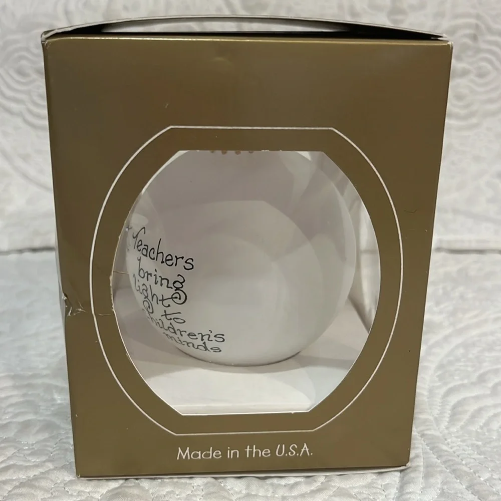 Teacher‎ Swarovski ornament, NWT